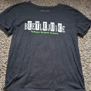 Beetlejuice Black Short Sleeve Tee